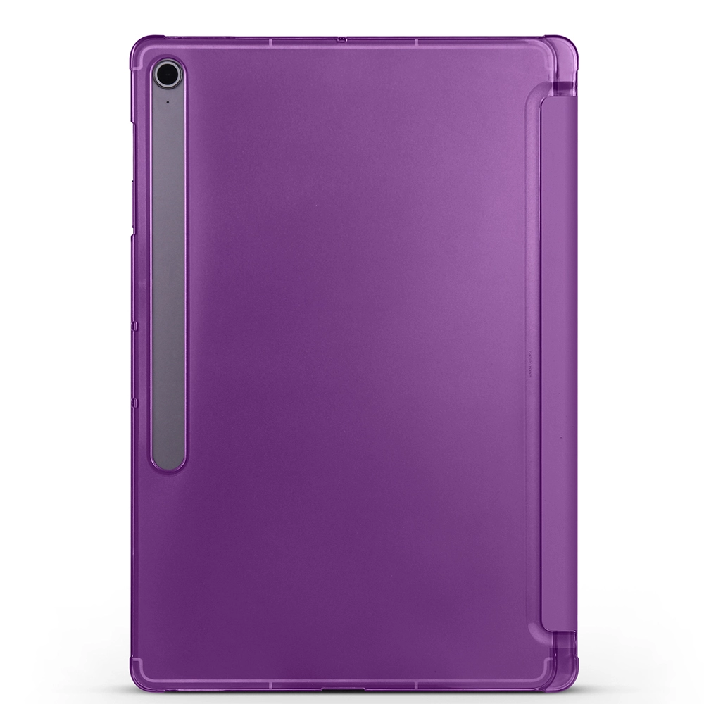 Galaxy Uyumlu Tab S10 FE Plus Zore Smart Cover Kalem Bölmeli Standlı 1-1 Kılıf
