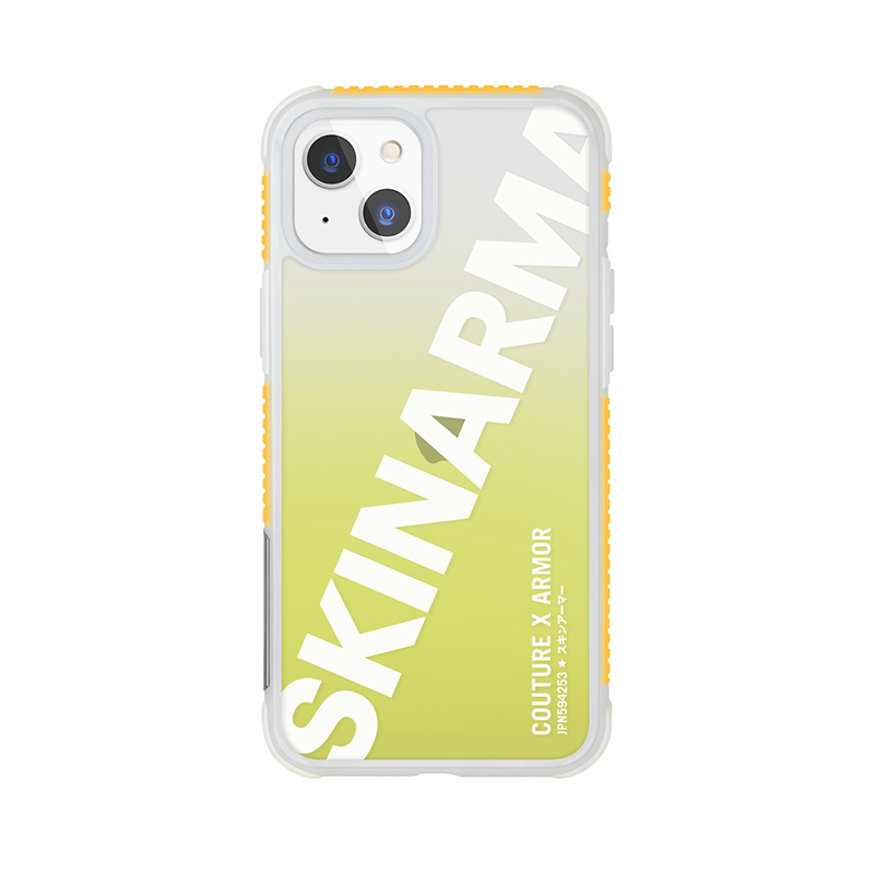 iPhone Uyumlu 13 Kılıf SkinArma Şeffaf Airbag Tasarımlı Keisha Kapak-Sarı