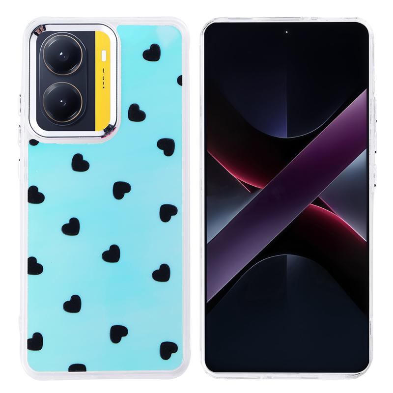 Xiaomi Uyumlu  Poco X7 Pro Kılıf Airbag Tasarımlı Zore Hadra Kapak-Kalp