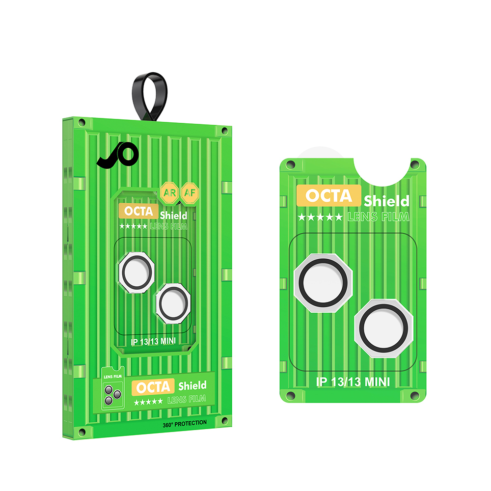 iPhone Uyumlu 13 Mini Zore CL-19 Kamera Lens Koruyucu-Gümüş