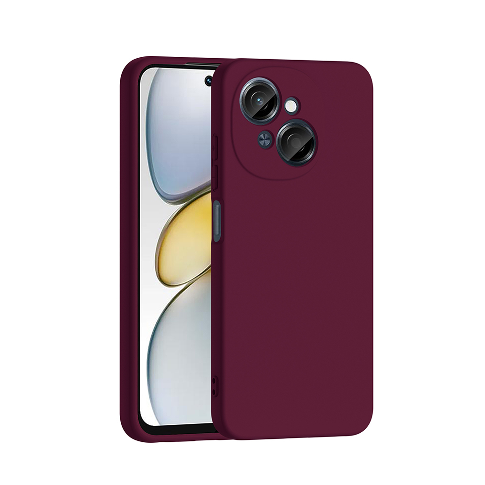 Tecno Spark Go 1 2025 Kılıf Zore Mara Lansman Kapak-Koyu mor