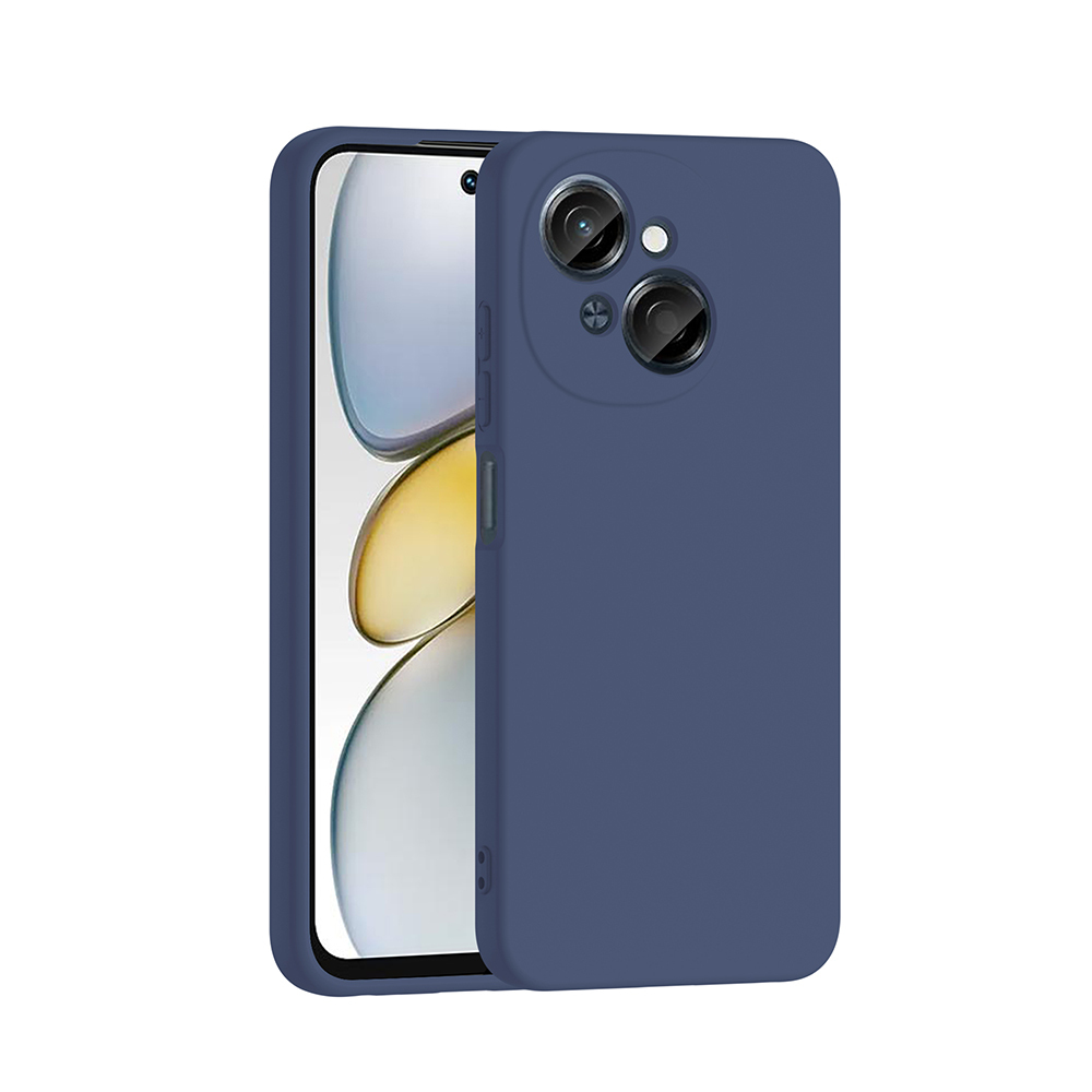 Tecno Spark Go 1 2025 Kılıf Zore Mara Lansman Kapak-Lacivert