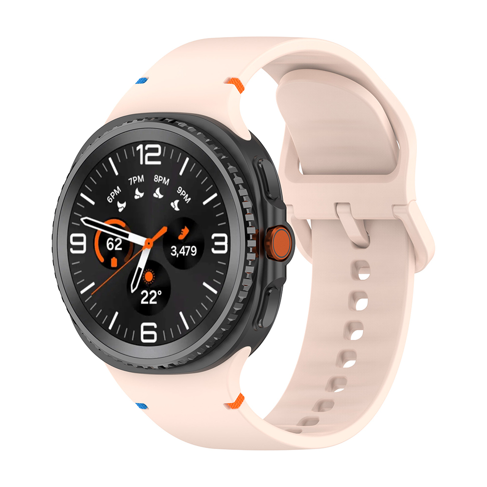 Galaxy Uyumlu Watch 8 Ultra Zore Klasik Kordon-Pembe