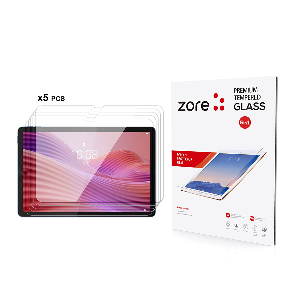 Lenovo Tab TB-311FU Zore 5in1 Tablet Temperli Cam Ekran Koruyucu