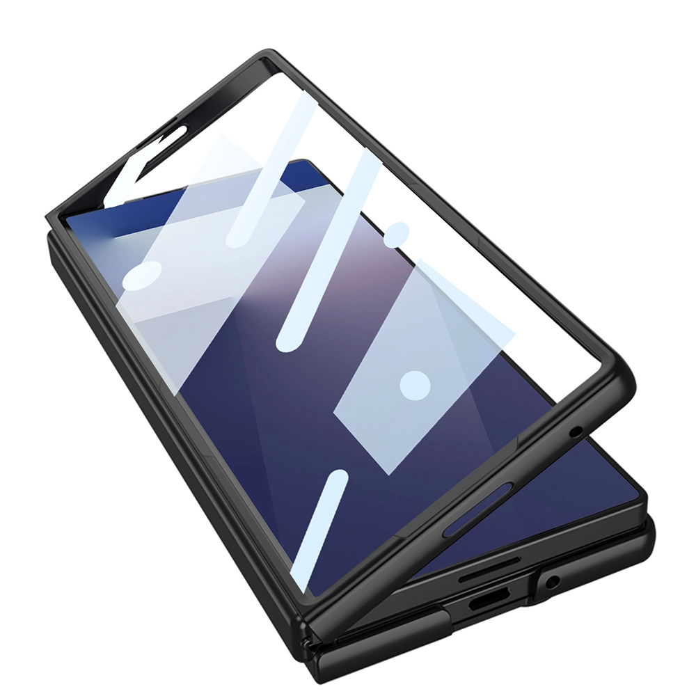 Galaxy Uyumlu Z Fold 7 Kılıf Standlı Zore Kıpta Qstand Kapak