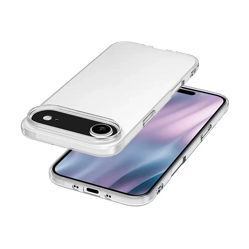 iPhone Uyumlu 17 Air Kılıf Zore Süper Silikon Kapak