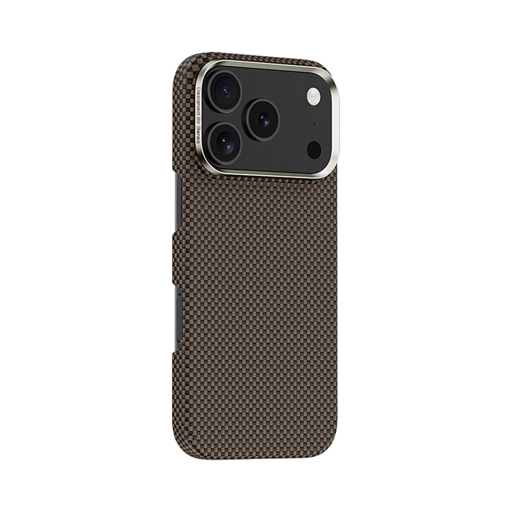 iPhone Uyumlu 17 Pro Kılıf M-safe Şarj Özellikli Benks Yeni Seri ArmorTint ArmorAir Kevlar Karbon Kapak