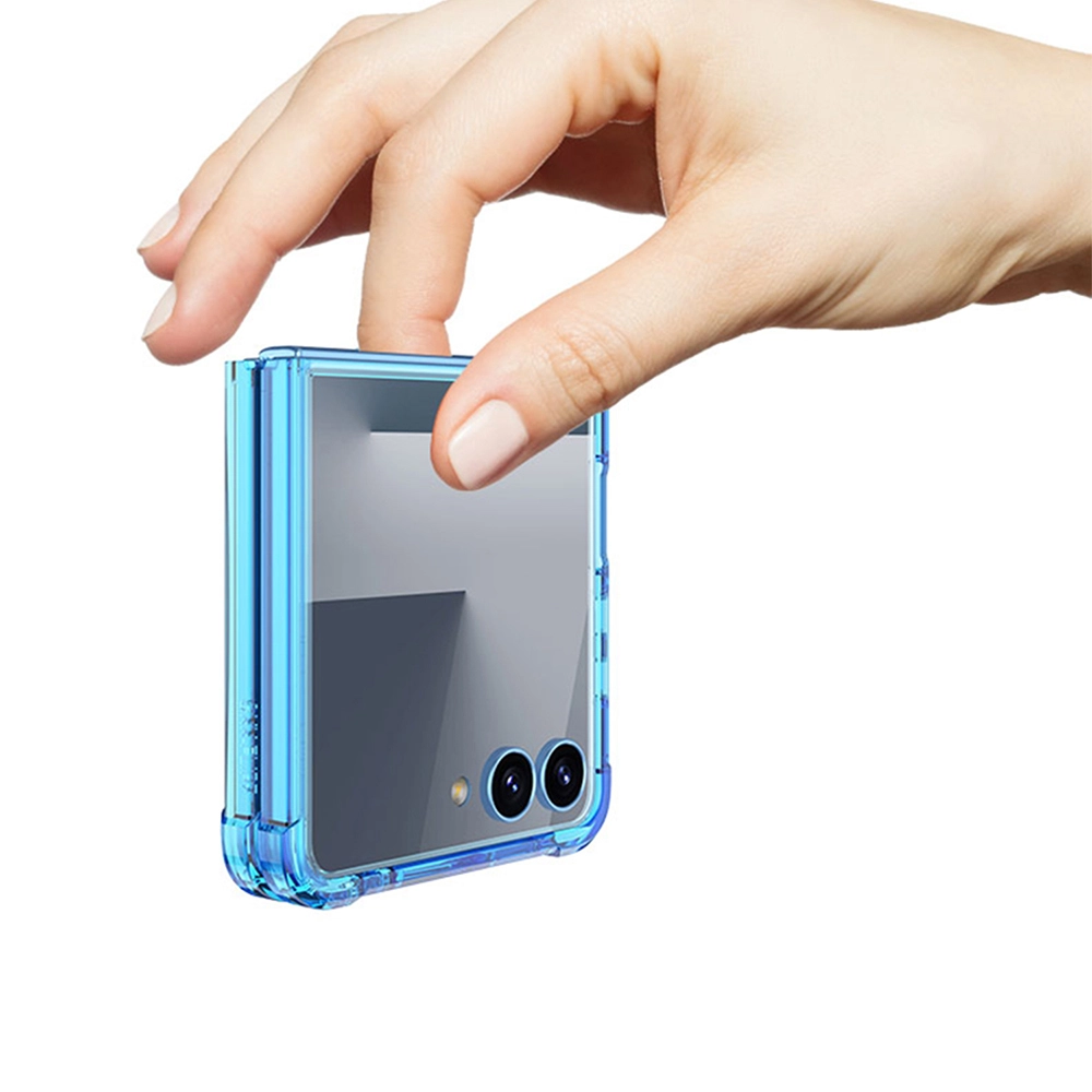 Galaxy Uyumlu Z Flip 7 Kılıf Zore Full Camlı Kıpta Kapak