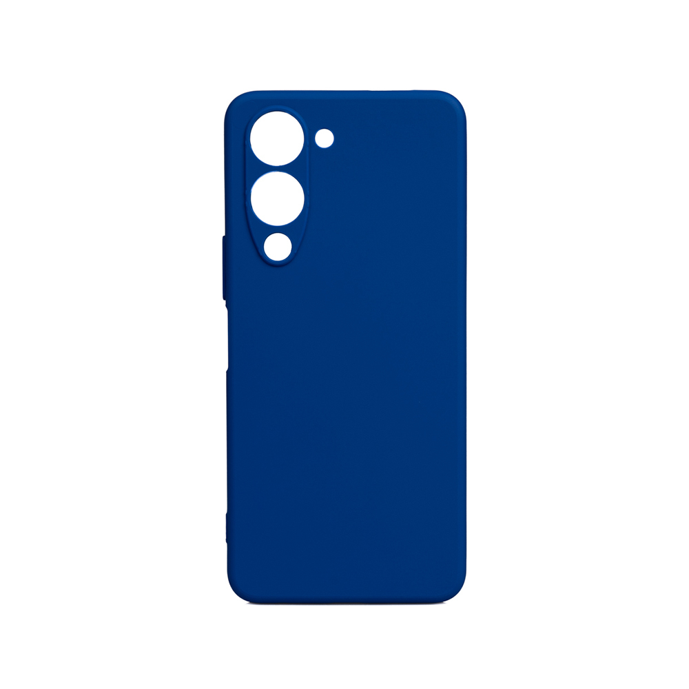 Vivo Y19 Kılıf Zore Biye Silikon-Mavi