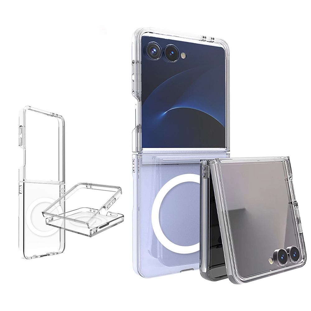 Galaxy Uyumlu Z Flip 7 Kılıf Kamera Korumalı M-safe Sert PC Zore Porto Kapak
