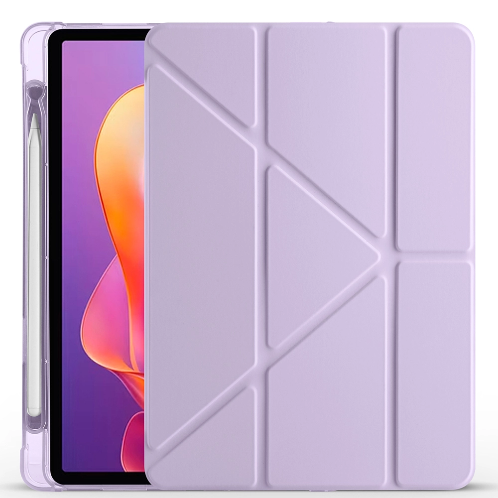 Xiaomi Uyumlu  Redmi Pad 2 Kılıf Zore Tri Folding Kalem Bölmeli Standlı Kılıf