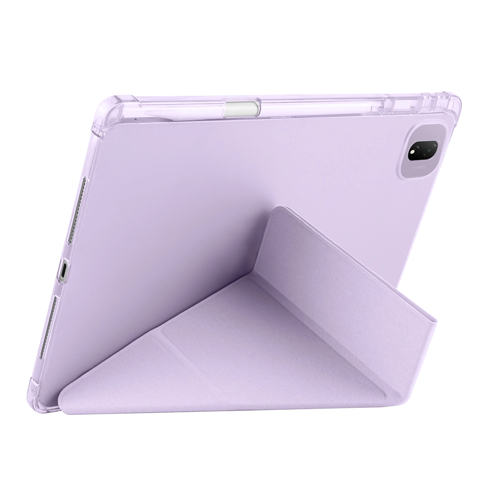 Honor MagicPad 2 Kılıf Zore Tri Folding Kalem Bölmeli Standlı Kılıf
