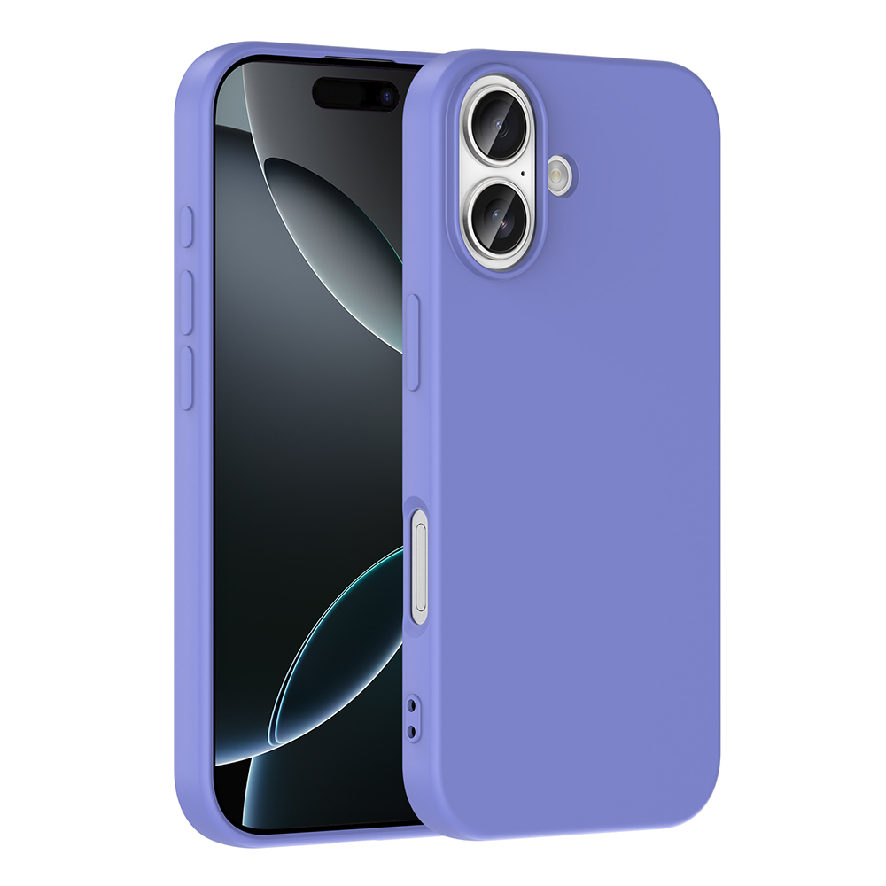 iPhone Uyumlu 17 Kılıf Zore Mara Lansman Kapak-Lila