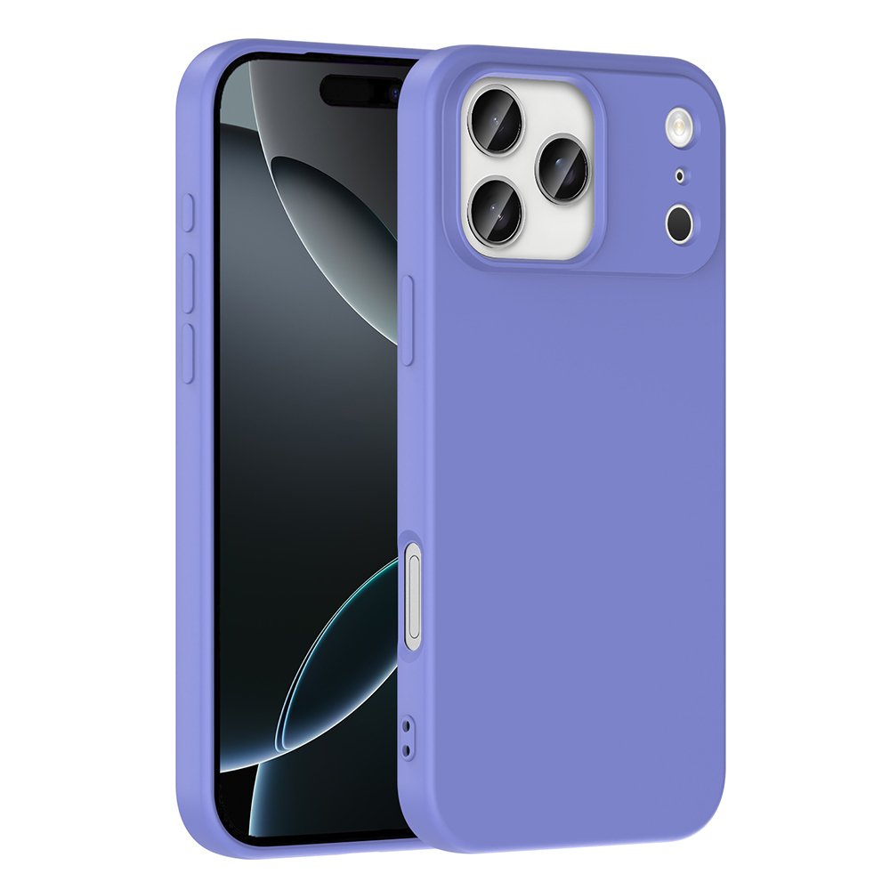 iPhone Uyumlu 17 Pro Kılıf Zore Mara Lansman Kapak-Lila