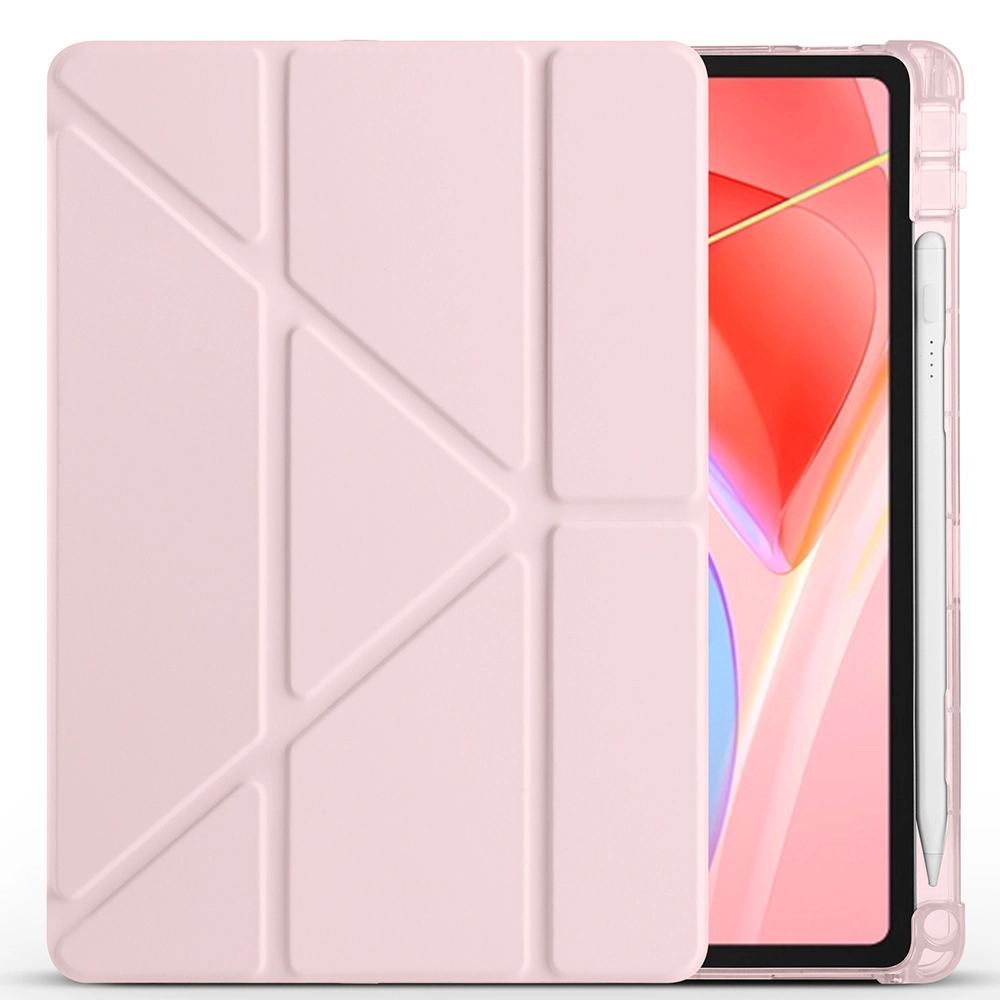 Lenovo Tab TB-311FU Kılıf Zore Tri Folding Kalem Bölmeli Standlı Kılıf