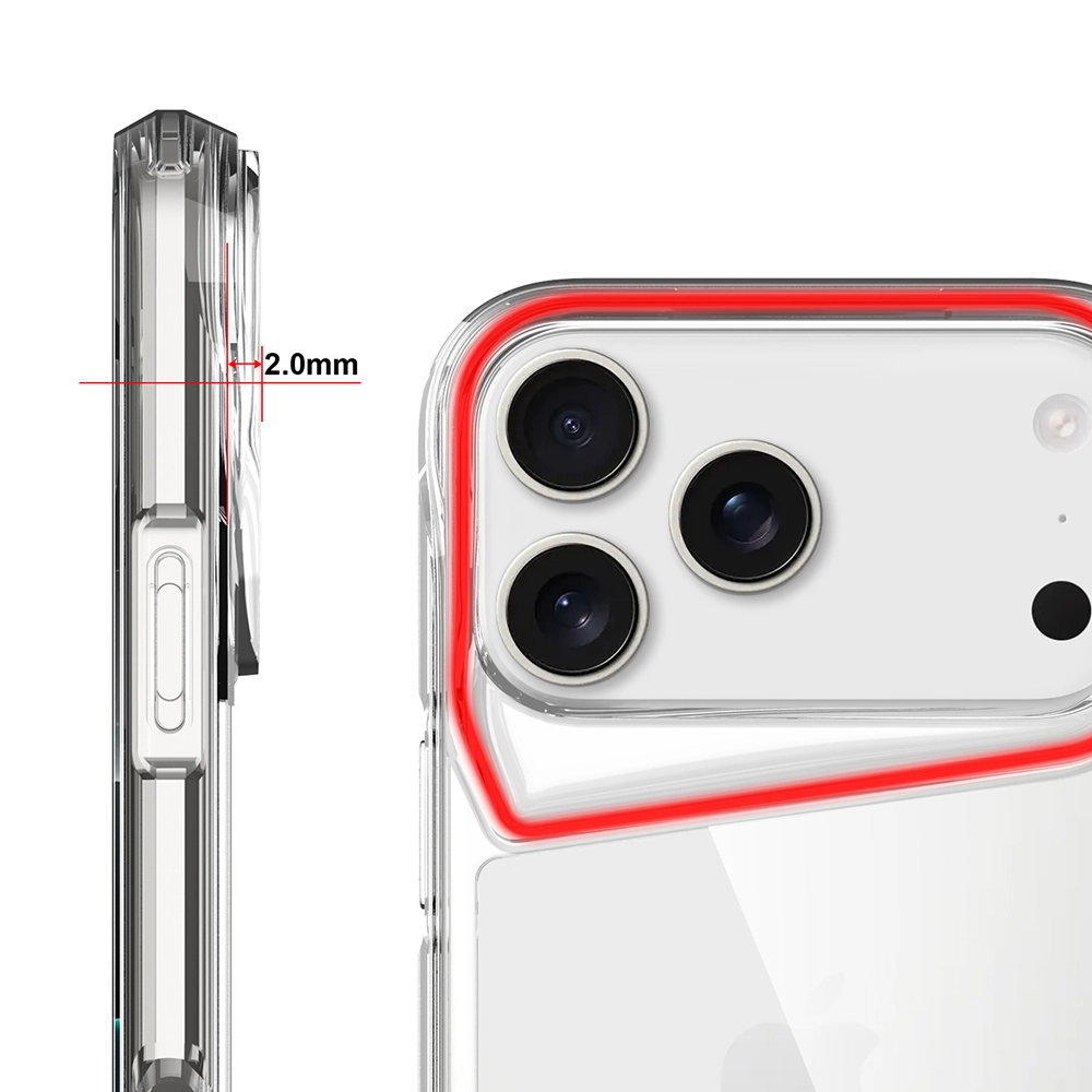 iPhone Uyumlu 17 Pro Kılıf Zore T-Max Kapak