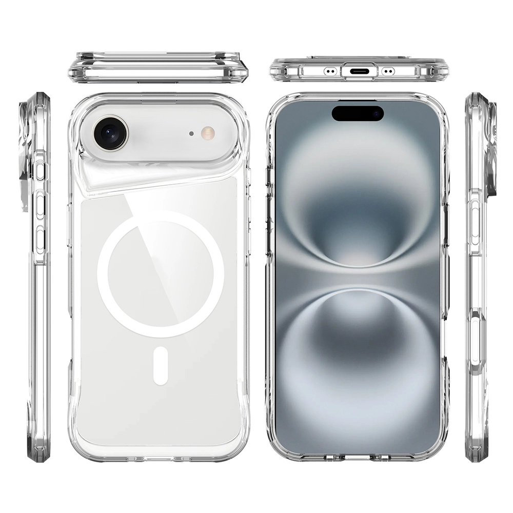 iPhone Uyumlu 17 Air Kılıf Zore M-safe Şarj Özellikli T-Max M-safe Kapak