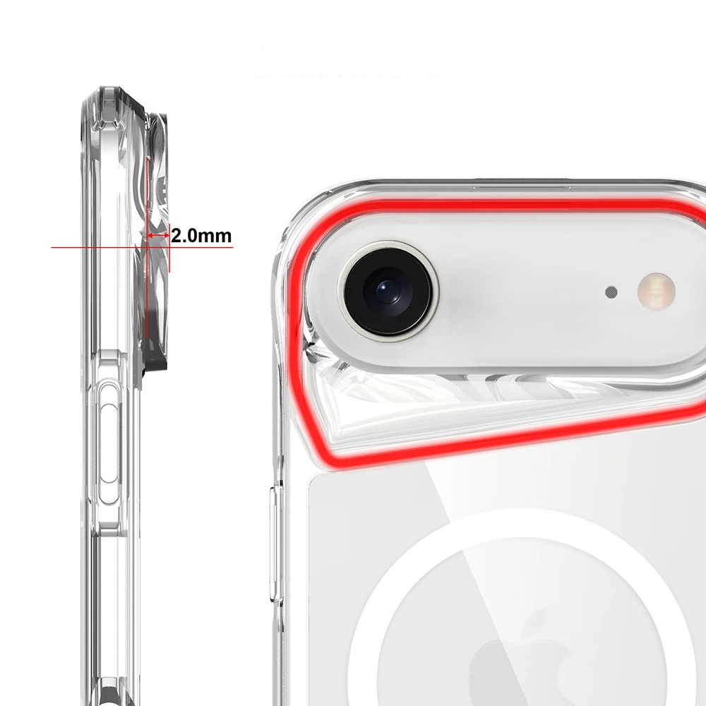 iPhone Uyumlu 17 Air Kılıf Zore M-safe Şarj Özellikli T-Max M-safe Kapak
