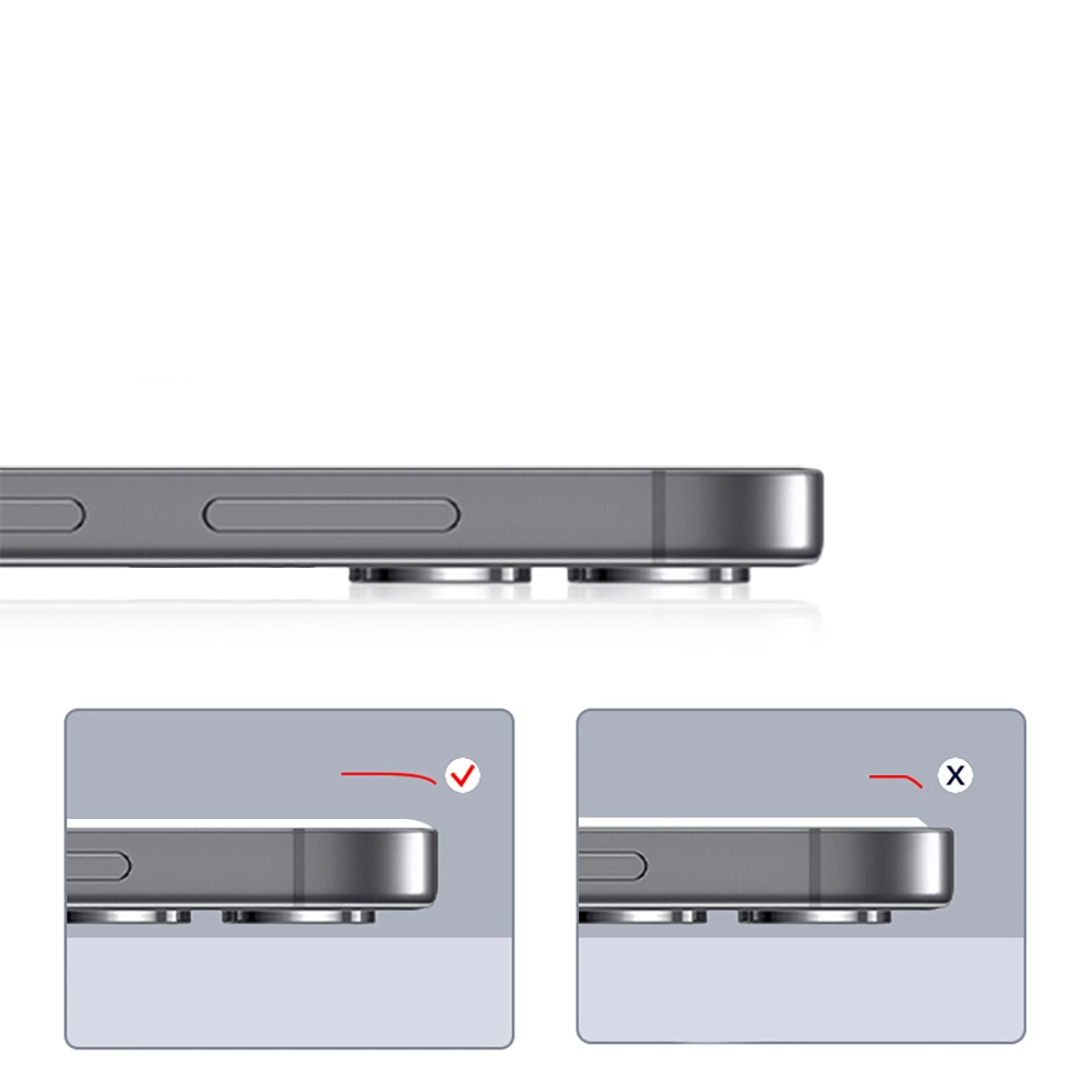 iPhone Uyumlu 13 Zore 3D Oliv HD Temperli Cam Ekran Koruyucu + Kolay Uygulama Aparatı