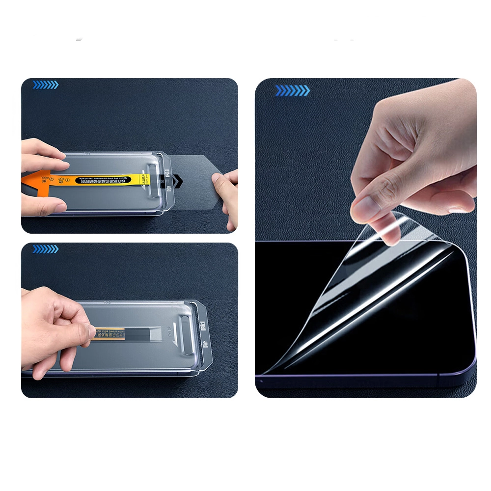iPhone Uyumlu 13 Zore 2.5D Oliv Hayalet Temperli Cam Ekran Koruyucu + Kolay Uygulama Aparatı