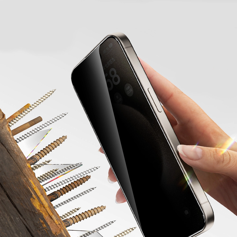iPhone Uyumlu 14 Zore 2.5D Oliv Hayalet Temperli Cam Ekran Koruyucu + Kolay Uygulama Aparatı