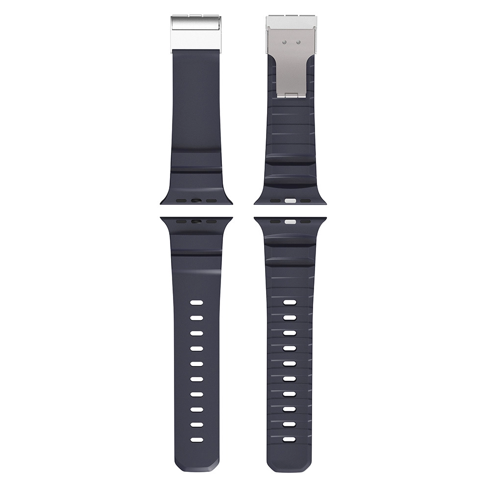 Watch Ultra 49mm Zore KRD-145 Metal Tokalı Silikon Kordon