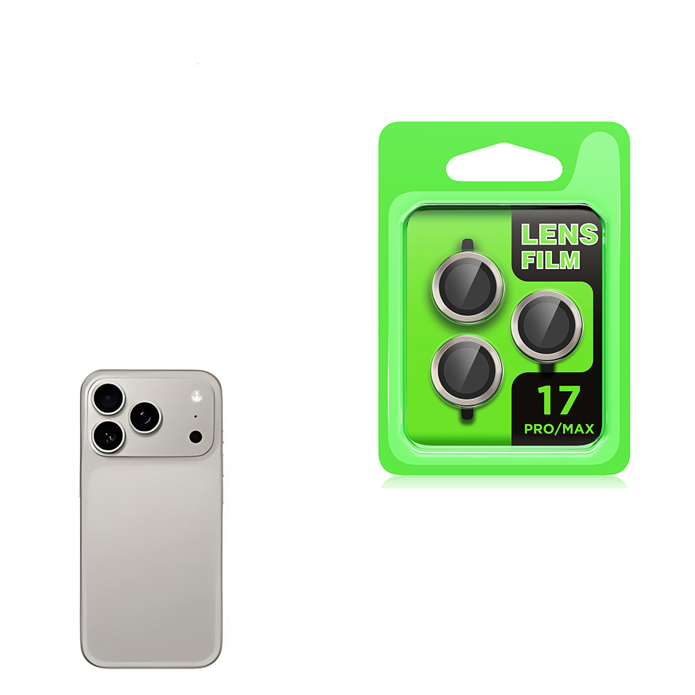 iPhone Uyumlu 17 Pro Max Zore CL-07 Kamera Lens Koruyucu