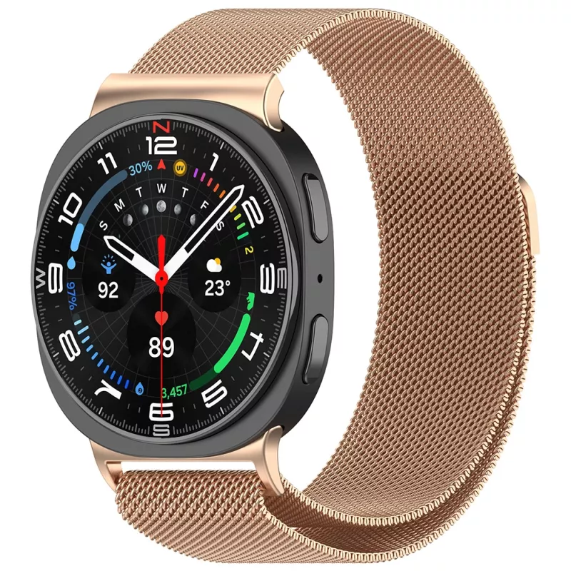 Galaxy Uyumlu Watch 8 Zore KRD-01 Metal Kordon