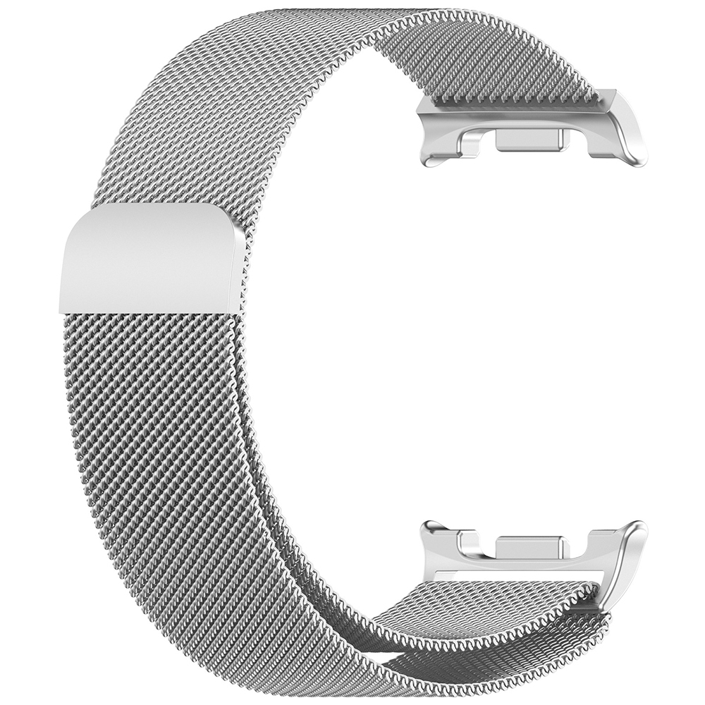 Galaxy Uyumlu Watch 8 Zore KRD-01 Metal Kordon-Gümüş