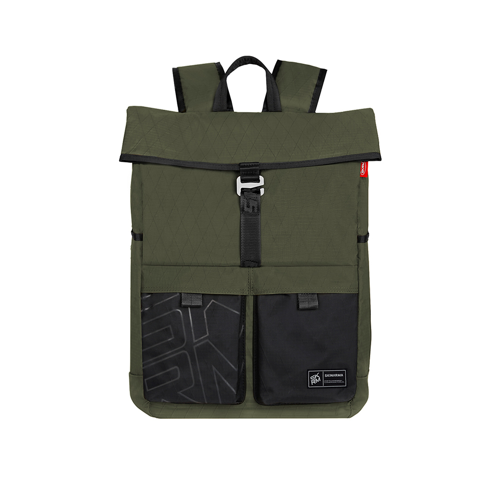 Skinarma Jager Serisi Naylon Scout Sırt Çantası-Yeşil