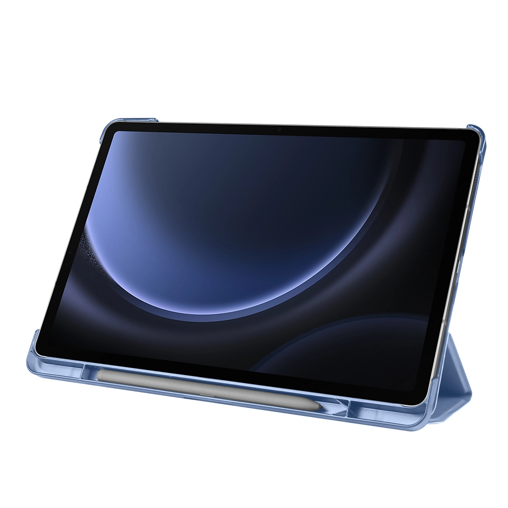 Galaxy Uyumlu Tab S10 FE Zore Smart Cover Kalem Bölmeli Standlı 1-1 Kılıf
