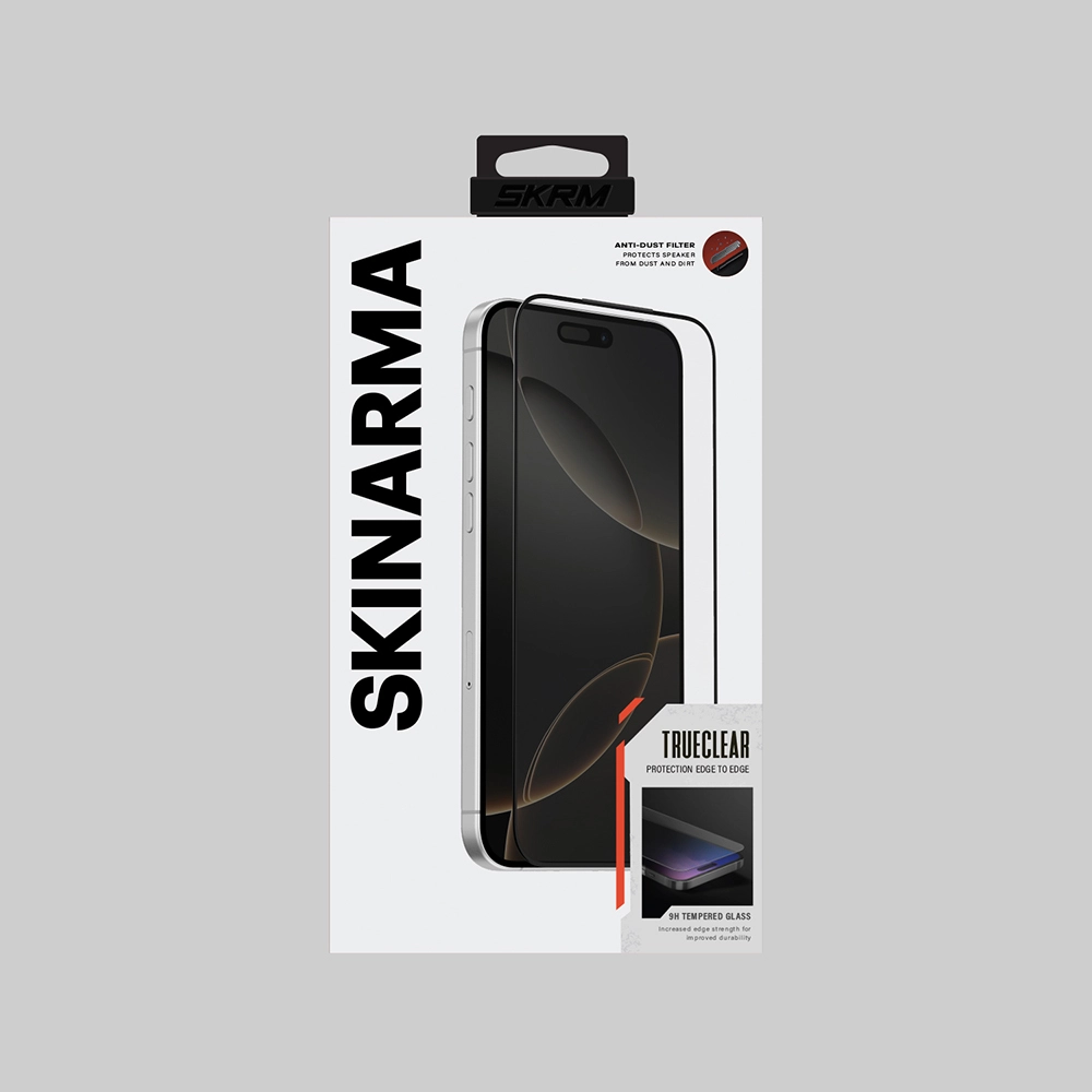 iPhone Uyumlu 17 Pro Skinarma 0.33mm Antidust True Clear Cam Ekran Koruyucu