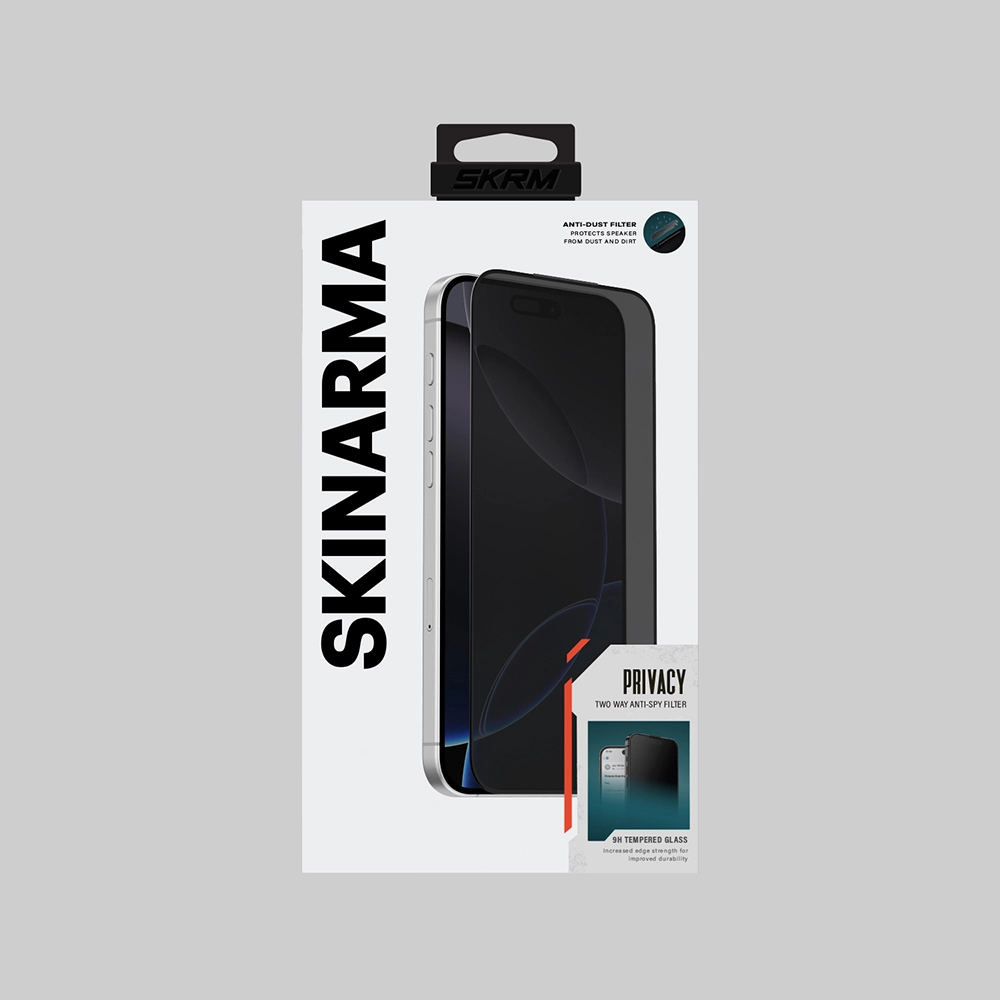 iPhone Uyumlu 17 Air Skinarma 0.33mm Antidust Hayalet Cam Ekran Koruyucu
