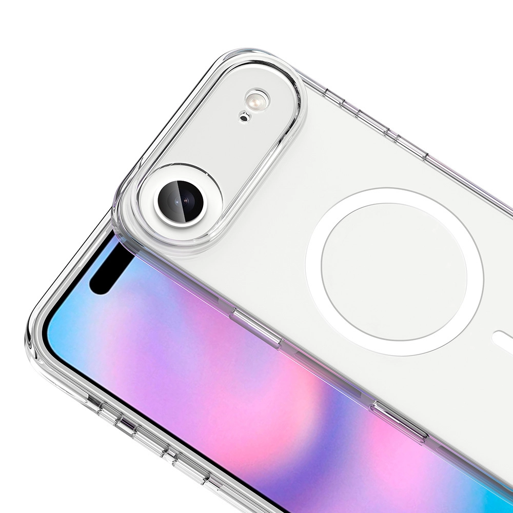 iPhone Uyumlu 17 Air Kılıf M-safe Şarj Özellikli Kamera Korumalı Zore Kripto Kapak