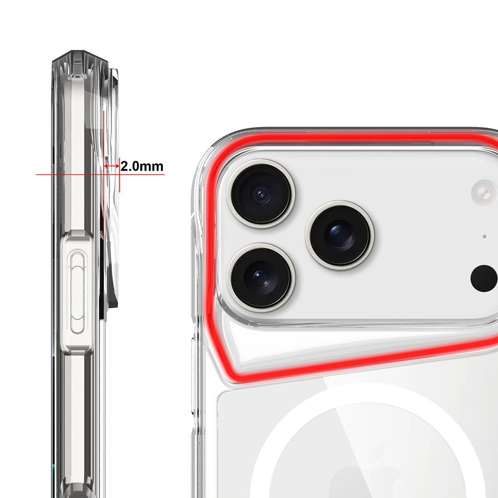 iPhone Uyumlu 17 Pro Max Kılıf Zore M-safe Şarj Özellikli T-Max M-safe Kapak
