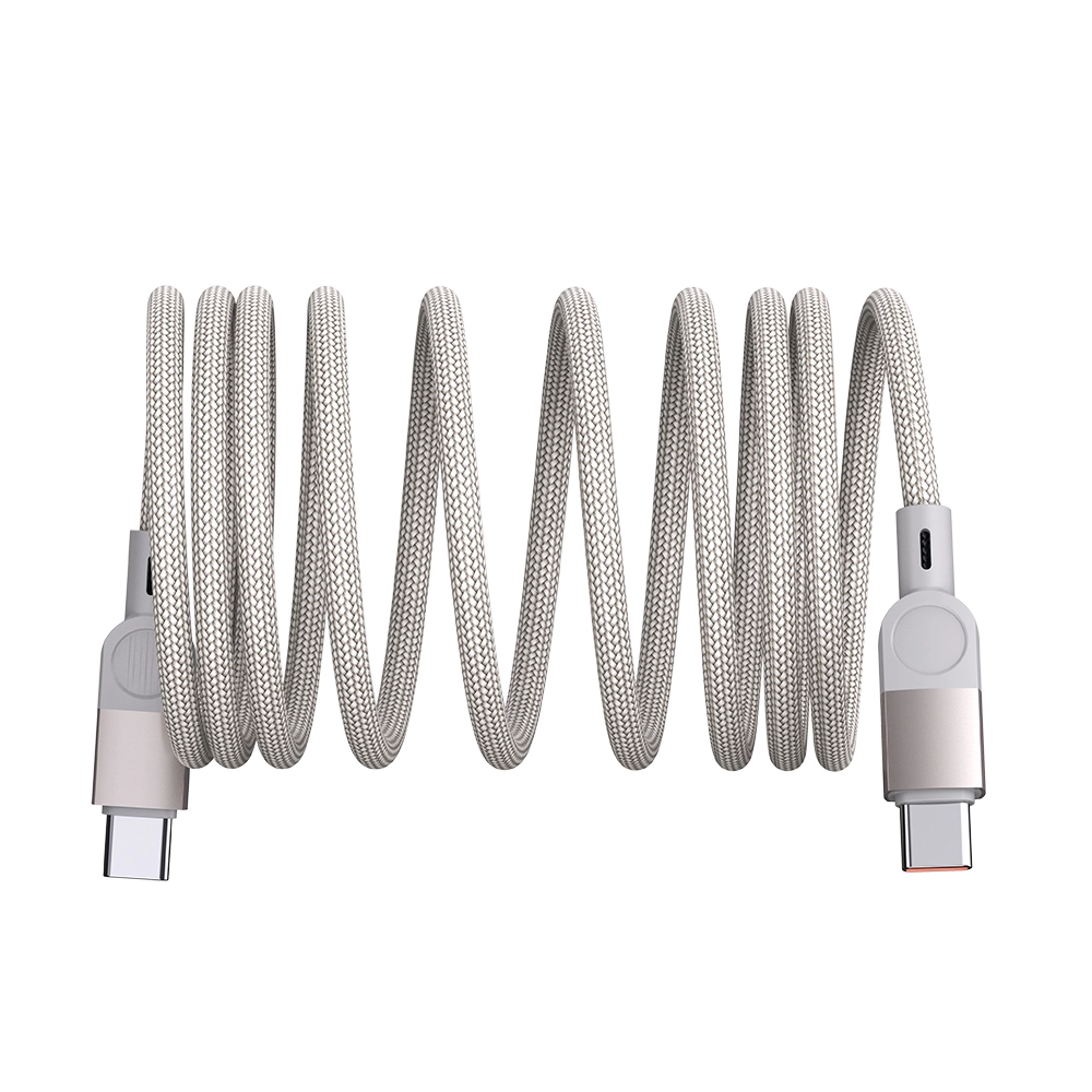 Zore ZR-44 Type-C to Type-C PD 100W Örgü Tasarımlı Hızlı Şarj Özellikli Data ve Şarj Kablosu 1M