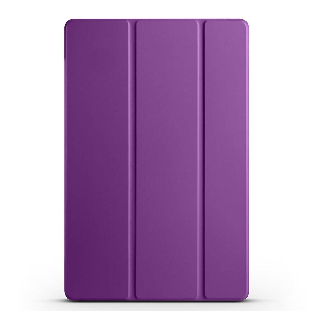 Galaxy Uyumlu Tab S10 Lite Zore Smart Cover Standlı 1-1 Kılıf-Mor