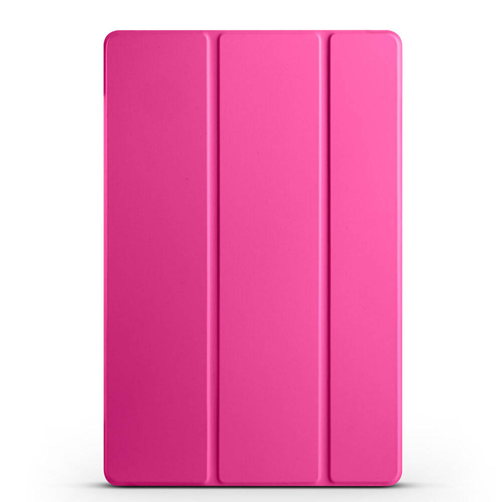 Galaxy Uyumlu Tab S10 Lite Zore Smart Cover Standlı 1-1 Kılıf-Pembe