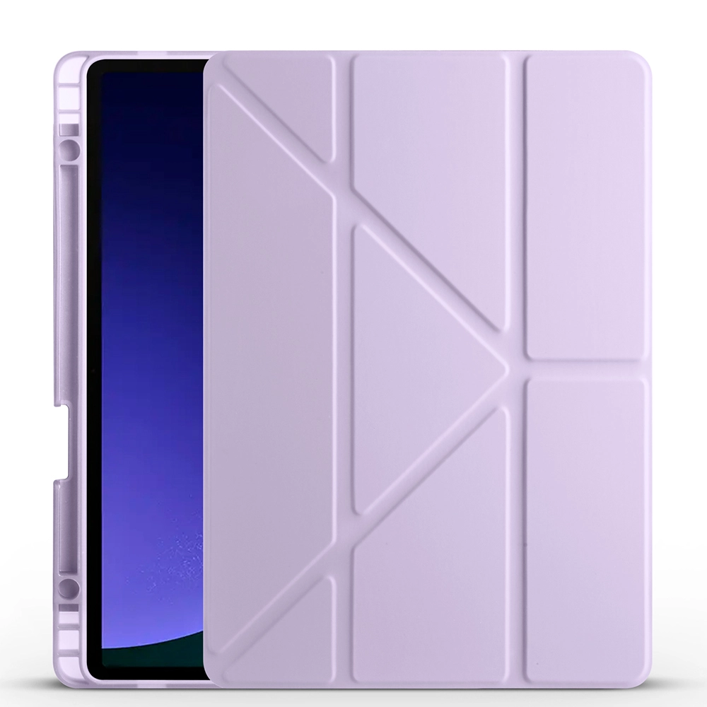 Galaxy Uyumlu Tab S10 Lite Kılıf Zore Tri Folding Kalem Bölmeli Standlı Kılıf