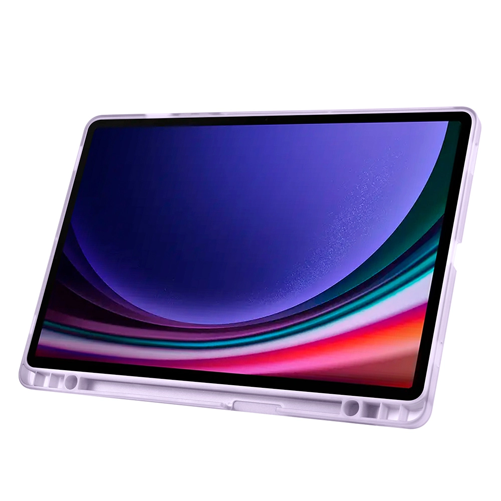 Galaxy Uyumlu Tab S10 Lite Kılıf Zore Tri Folding Kalem Bölmeli Standlı Kılıf