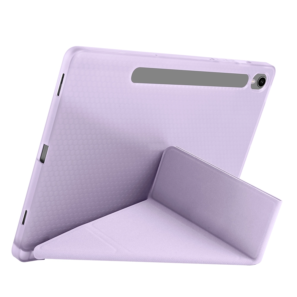 Galaxy Uyumlu Tab S10 Lite Kılıf Zore Tri Folding Kalem Bölmeli Standlı Kılıf