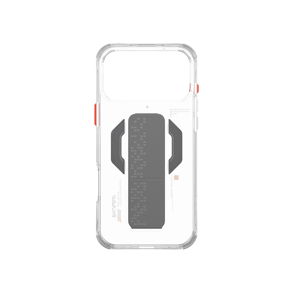 iPhone Uyumlu 17 Pro Max Kılıf Skinarma M-Safe Şarj Özellikli Airbag Tasarımlı Standlı Haxa Kapak