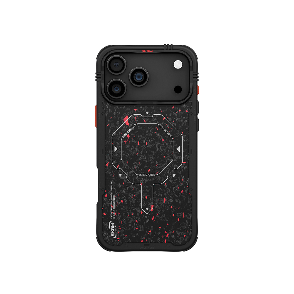 iPhone Uyumlu 17 Pro Max Kılıf M-safe Şarj Özellikli Airbag Tasarımlı Skinarma Vektor Kapak