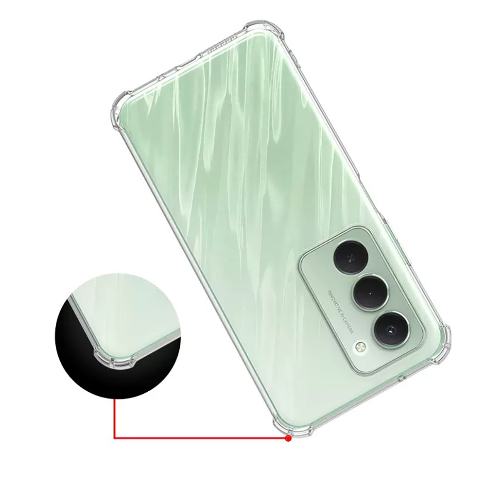 Xiaomi Uyumlu  Redmi 15 Kılıf Zore 2mm Anti Shock Silikon