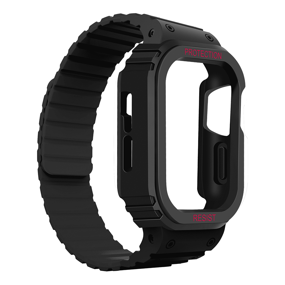 Watch 40mm Zore KRD-142 Airbag Tasarımlı Kasa Koruyuculu Silikon Kordon