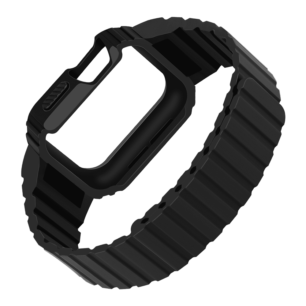 Watch 7 41mm Zore KRD-142 Airbag Tasarımlı Kasa Koruyuculu Silikon Kordon
