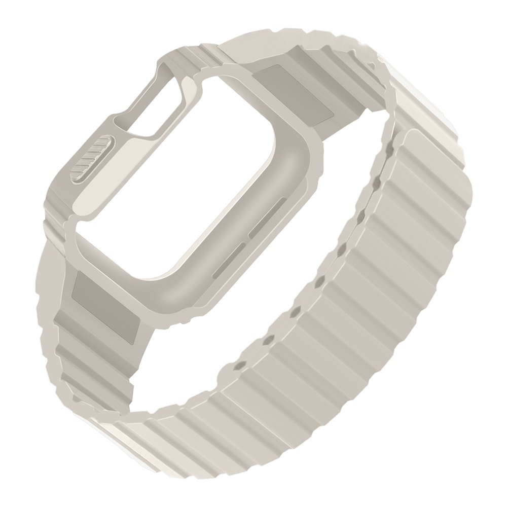 Watch 7 45mm Zore KRD-142 Airbag Tasarımlı Kasa Koruyuculu Silikon Kordon