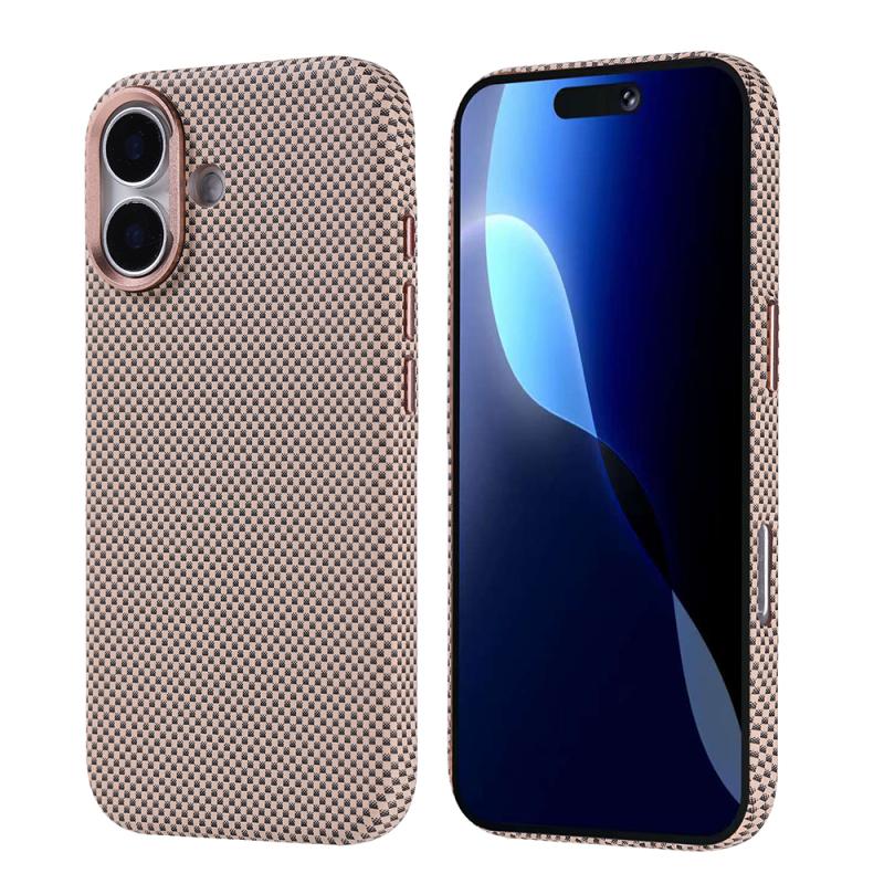 iPhone Uyumlu 17 Kılıf M-safe Şarj Özellikli Karbon Fiber Görünümlü Zore Nekst Kapak