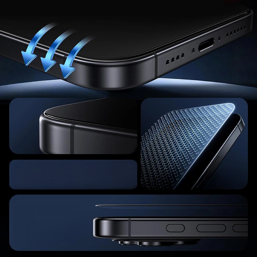 iPhone Uyumlu 17 Pro Max Zore Etnaa Cam Ekran Koruyucu