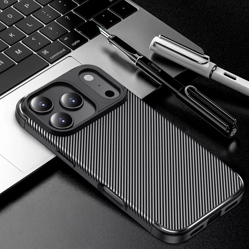 iPhone Uyumlu 17 Pro Kılıf Zore Negro Silikon Kapak
